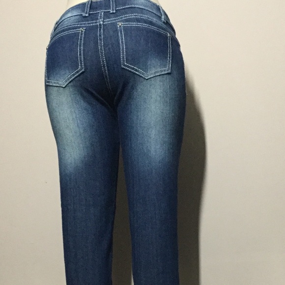 Candy Couture, Ankle Denim Jeans embellished , - Picture 7 of 9